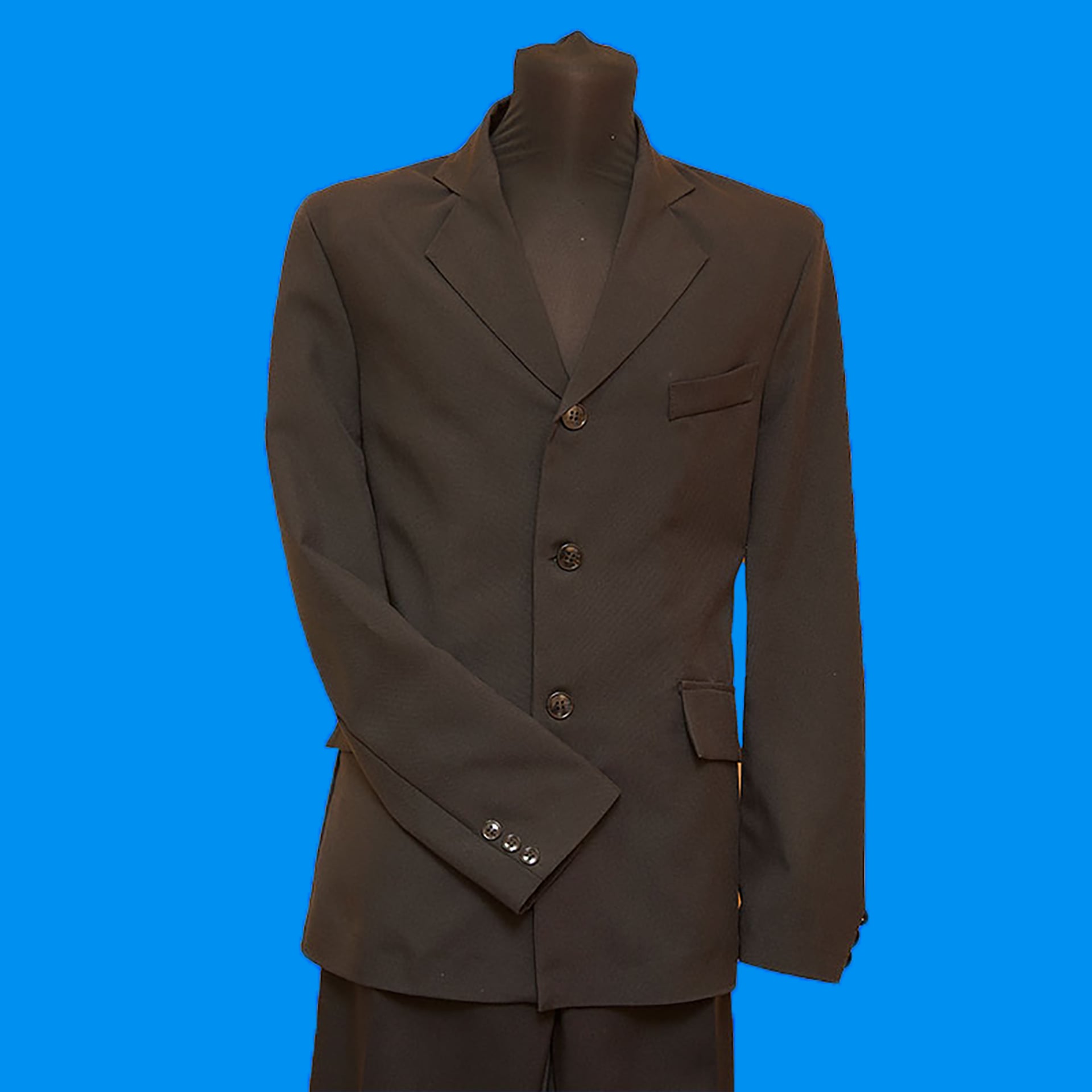 1940 Костюм мужской "Ритуальный" из костюмной ткани без подкладки